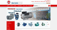 Desktop Screenshot of minhnghia.com.vn
